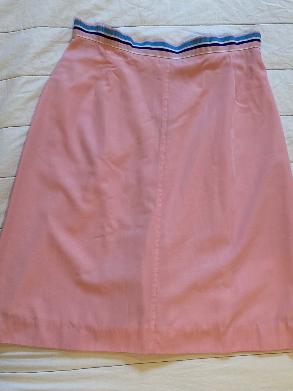 Vintage 70s DiTina Originals Pink A-Line Skort Skirt Preppy Retro Size SM